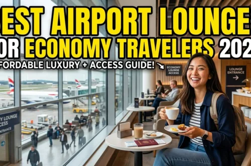Best Airport Lounges for Economy Travelers 2026