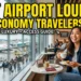 Best Airport Lounges for Economy Travelers 2026