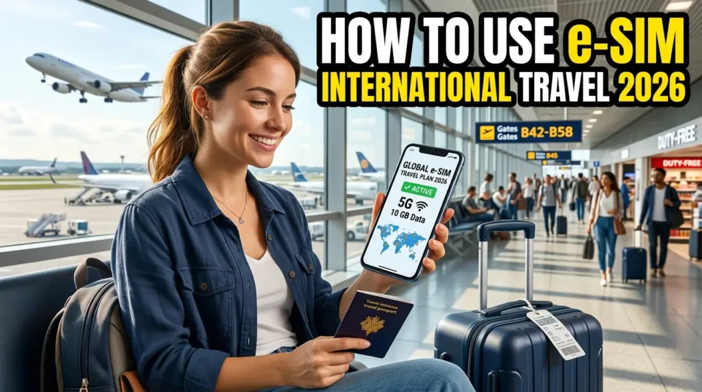 How to use e-sim for international travel 2026