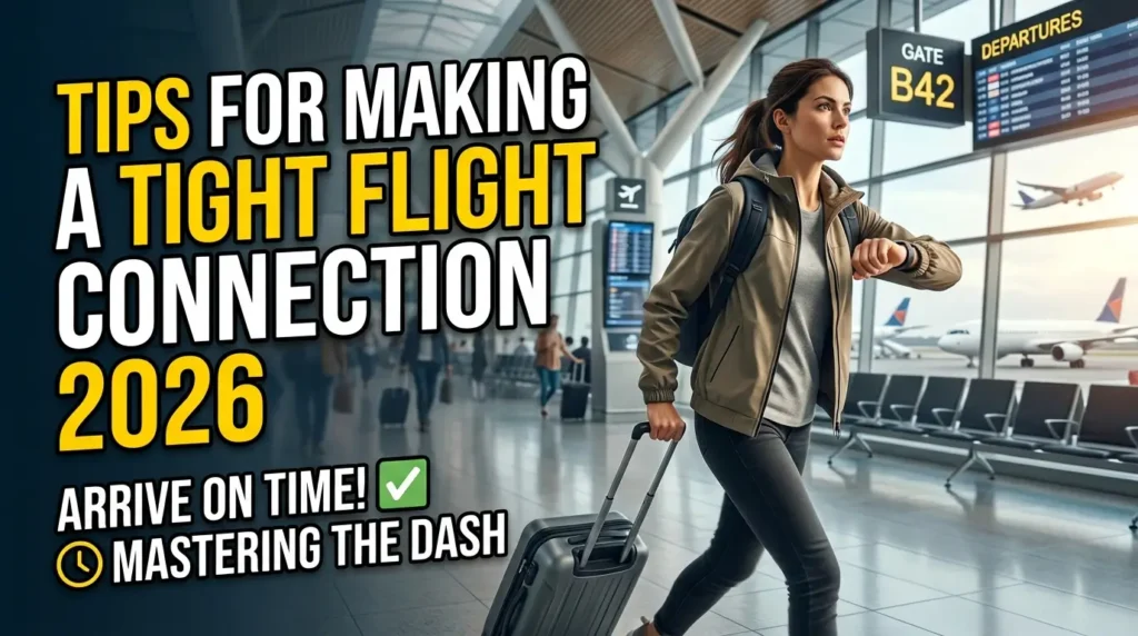 Tips for Making a Tight Flight Connection 2026