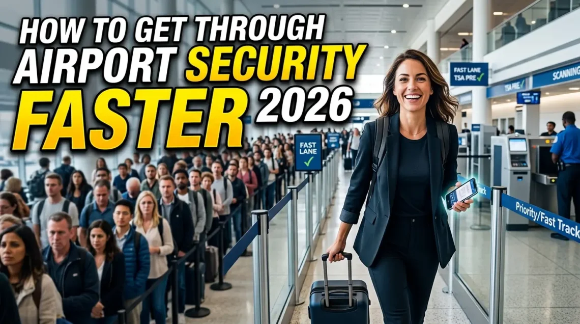 How to Get Through Airport Security Faster 2026